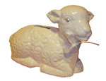Ceramic Baby Lamb Bank