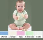 Certified Organic Cotton Short Sleeved Baby Onesie Certified Organic Cotton Short Sleeved Baby Onesie