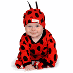 Cotton Lady Bug All-Day Cute Baby Outfit