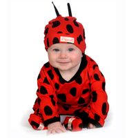 Cotton Lady Bug All-Day Cute Baby Outfit