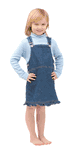 Denim Coverall Dress