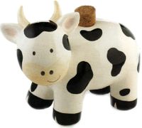 Eieio Cow  Bank By Mudd Pie