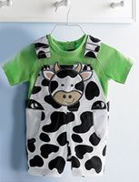 EIEIO Little Cow Shortall Set