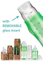 5 phases shatter proof Glass  Baby Feeding Bottles