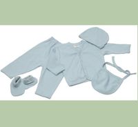 Interlock Cotton 5 pc Baby Gift Set