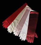 Little Girl's Long Satin Gloves