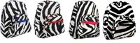 Mega Zebra Print Personalized Toddler Backpack
