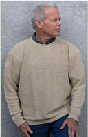 Mens 100% Hemp Hand Loomed Sweater