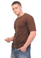 Mens Short Sleeve Crew Neck T-Shirt Bulk of 6