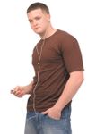 Mens Short Sleeve Crew Neck T-Shirt Bulk of 6