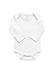 Organic Cotton 1x1 Rib Infant Creeper Organic Cotton 1x1 Rib Infant Creeper