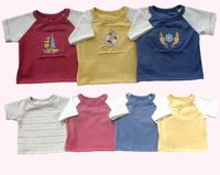 Organic Cotton Baby Unisex Raglan Tees