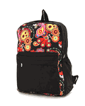 Paisley Print Large Backpack - Black