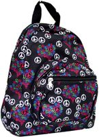 Peace Print Personalized Toddler Backpack