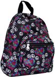Peace Print Personalized Toddler Backpack