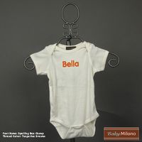 Peronalized Organic Cotton Onesies