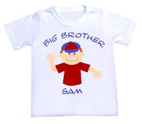 Personalized Character Big Brother Tee / Sweat Shirt