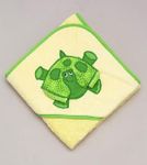 Personalized Frog Hooded Towel and Wash Cloth