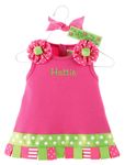 Personalized Little Sprout Tab Dress