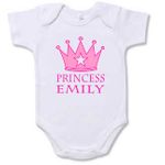 Personalized Princess Baby Onesie