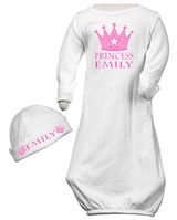 Personalized Princess Newborn Baby Set