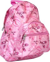 Personalized Toddler  Backpack with Pink Ballet Print