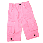 Pink/Blue Denim Cargo Jeans