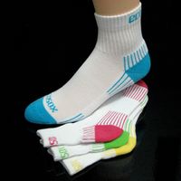 Pkg of 3 Bamboo Active Quarter Socks - Medium