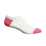 Pkg of 3 Bamboo No Show Active Ankle Socks - Medium
