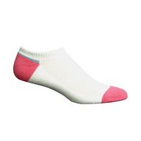 Pkg of 3 Bamboo No Show Active Ankle Socks - Medium