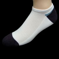 Pkg of 3 Bamboo No Show Active Ankle Socks-SZ Large