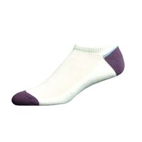 Pkg of 3 Bamboo No Show Active Ankle Socks-SZ Large