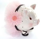 Princess Giant  Piggy Bank by Mud Pie