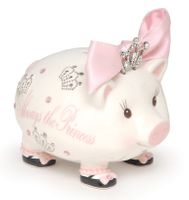 Princess Jewel Crown Piggy Bank