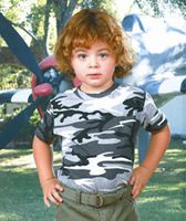 Short Sleeved Toddler Camouflage T-Shirt