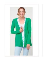 Silk trimmed Cardigan with Bamboo Viscose