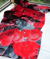 Red Silk Scarf