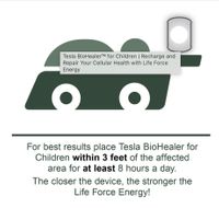 Tesla BioHealer for Children | Recharge and Repair Your Cellular Health with Life Force Energy