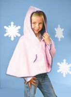 Toddler Polar Fleece Poncho 