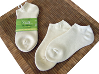 Unisex Bamboo Fiber Anklet Socks