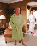 Unisex Hemp Spa Robe