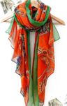 Women Designer Voile Scarf