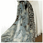 Women Designer Ros Voile Scarf