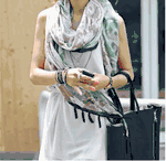 Women Designer Voile Scarf