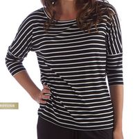 Women's BambooDreams 3/4 Sleeve Lela top