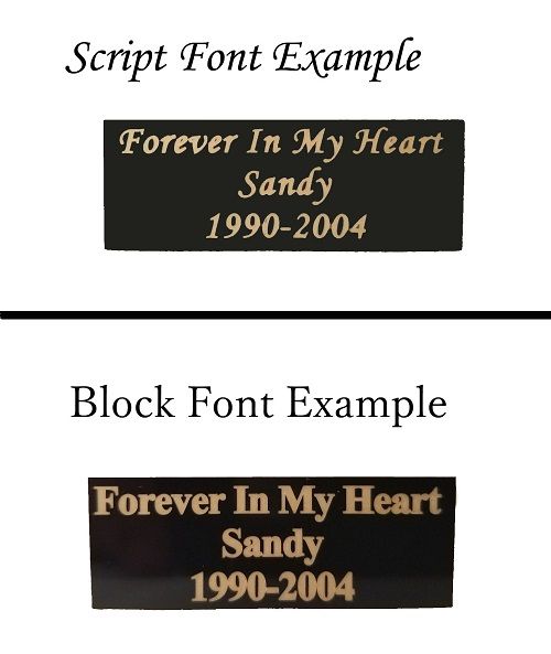 Dog Memorial Frame Unconditional Love Engravable