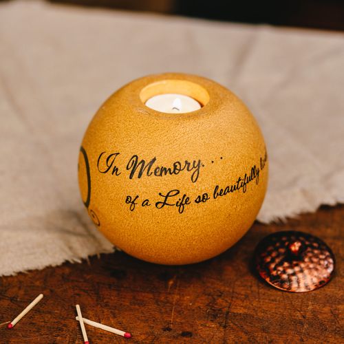In Memory Candle Sympathy Gift
