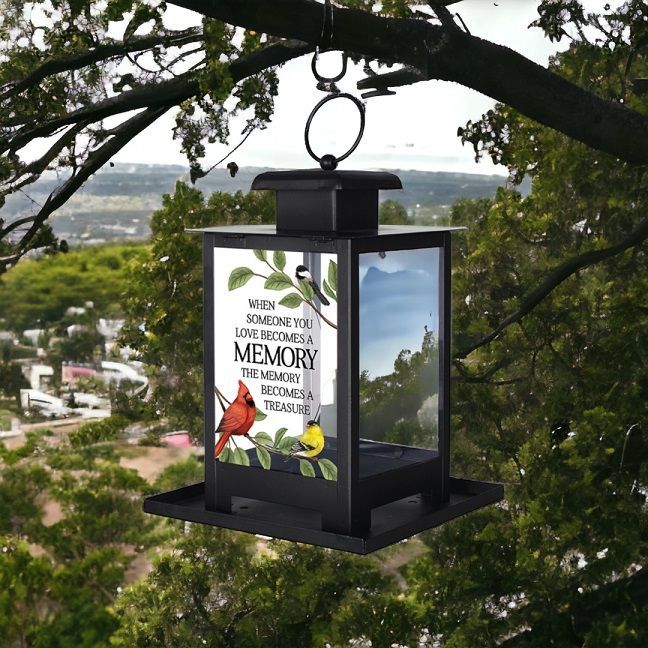 Memorial Bird Feeder Personalized