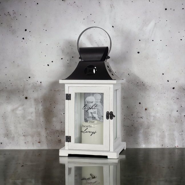 Memorial Picture Lantern Your Light Will Shine