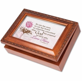 Musical Memory Box - No Eye Has Seen - Engravable